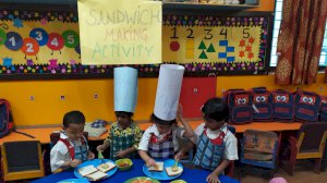 sandwich-making-activity-of-grade-pre-nursery-2019-2020