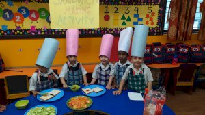 sandwich-making-activity-of-grade-pre-nursery-2019-2020