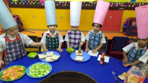 sandwich-making-activity-of-grade-pre-nursery-2019-2020