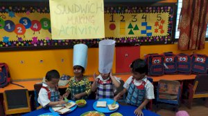 sandwich-making-activity-of-grade-pre-nursery-2019-2020